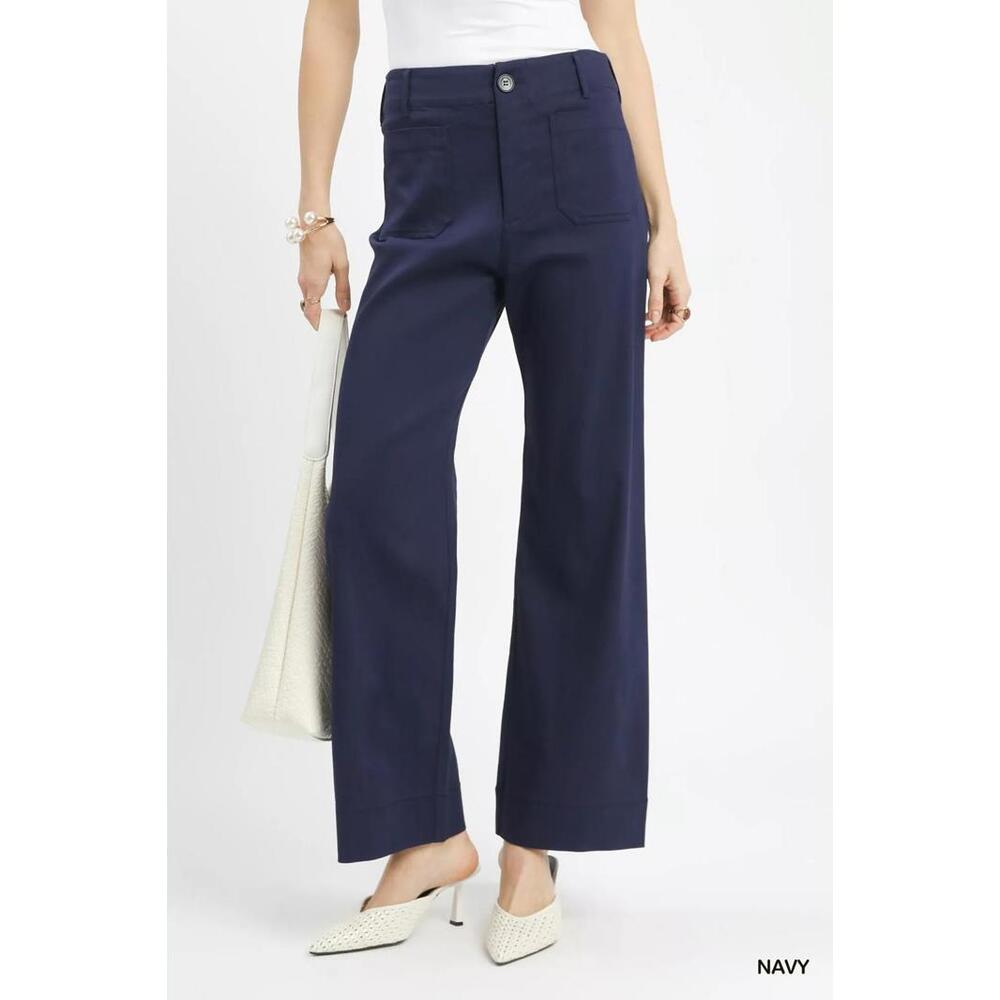 Umgee Button Stretched Pants